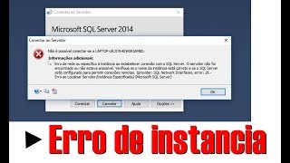 Como resolver erro no SQL Server [upl. by Kcim]