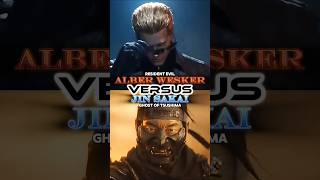 Albert Wesker vs Jin Sakai  ghostoftsushima residentevil vsedit edit [upl. by Ezechiel]