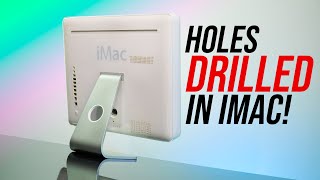 Someone Drilled HOLES In This iMac Why [upl. by North]