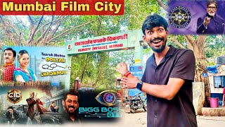 Film city mumbai tour  live shooting I bollywood ka Kala Sach 😳  Rare Video [upl. by Neelrihs]