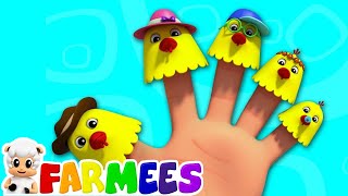 galinha dedo família  canções para crianças  3D Nursery Rhymes  Kids Music  Hens Finger Family [upl. by Kcirttap]