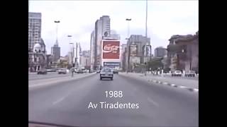 São Paulo 1988 Vale do Anhangabaú 2017 [upl. by Darice969]