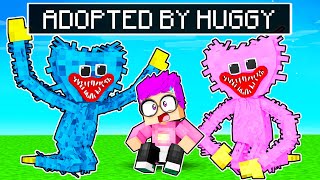 JUSTIN Gets ADOPTED By HUGGY WUGGY amp KISSY MISSY In MINECRAFT UNBELIEVABLE [upl. by Pettiford]