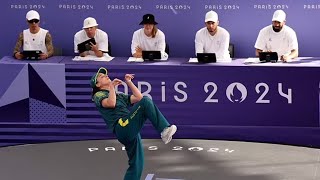 Shocks Fans Aussie Breakdancer Raygun Flops in Paris 2024 Debut [upl. by Merl]