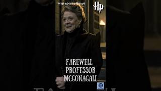 Farewell Maggie Smith A Tribute to Professor McGonagall🪄 [upl. by Mani]