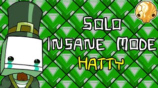 Castle Crashers  Solo Insane Mode as Hatty No Potions [upl. by Mathi373]