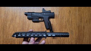 How to Make An Extended Magazine for the Pistelle X68  Intrubuster [upl. by Auqinom178]