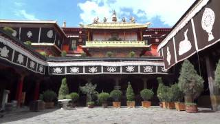 The Jokhang temple Lhasa  Tibet  China [upl. by Gnad713]