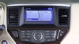 2013 NISSAN Pathfinder  Bluetooth Streaming Audio if so equipped [upl. by Silra]