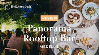 Panorama Rooftop Bar in Medellin  Review [upl. by Uke]