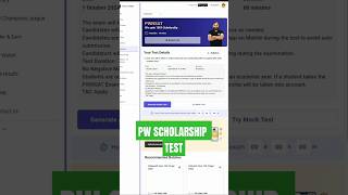 PWNSAT Scholarship test 😱 pw [upl. by Ssirk]