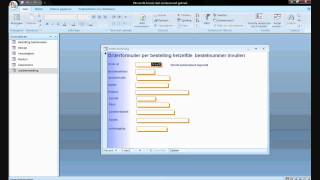 Bestellingen en rekeningen maken via Access [upl. by Esilram323]