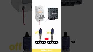 How Two Limit Switches Control a Contactor ONOFF Function Demonstration [upl. by Roswald]