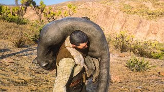 HUNTING THE LEGENDARY COUGAR in Red Dead Redemption 2 [upl. by Asyla836]