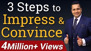 3 Steps to Impress and Convince Video In Hindi By Vivek Bindra [upl. by Anaik]