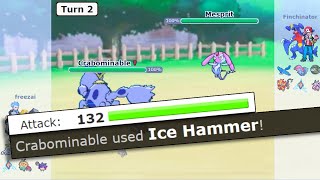 I Used Choice Band Crabominable in the NU World Cup of Pokemon [upl. by Wahs]