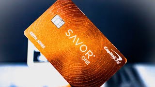 quotCapital One Savor One Credit Card The ONLY Credit Card You Need [upl. by Neggem]