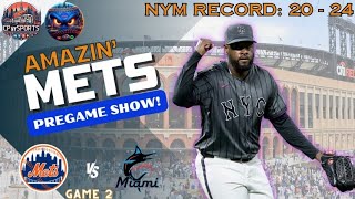 Amazin Mets PreGame Show  Mets vs Marlins  Mets Game Live [upl. by Barthelemy]