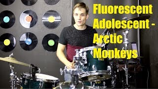 Fluorescent Adolescent Drum Tutorial  Arctic Monkeys [upl. by Ralyat]