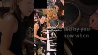 Mamma Mia ABBA Piano amp Steel Tongue Drum Peaceful Version by Sangah Noona [upl. by Atibat]