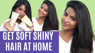 Get Beautiful Soft Shiny Hair At Home using Biolage Deep Treatment PackTamil [upl. by Evaleen]