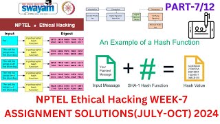 NPTEL ETHICAL HACKING WEEK7 ASSIGNMENT SOLUTION JULYOCT 2024 in Hindi [upl. by Ainel]