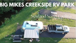 Camping in our Airstream at Big Mikes Creekside RV in Newland North Carolina [upl. by Lederer341]