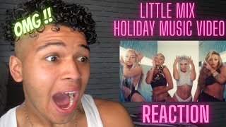 Little Mix quotHolidayquot Music Video REACTION  Jordan Smithy [upl. by Gemina976]