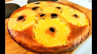 Upside Down Pineapple Cake [upl. by Elleirua945]