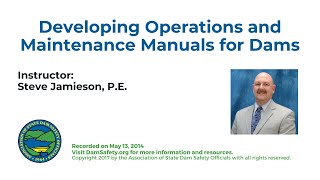 Developing Operations and Maintenance Manuals for Dams2014 [upl. by Allemat332]