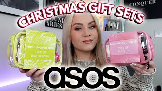 ASOS CHRISTMAS GIFT SETS 🎁 GIFT OF MAKEUP UNBOXING  FAB XMAS GIFT IDEAS  MISS BOUX [upl. by Quincy]