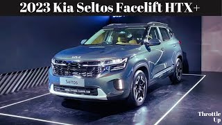 2023 Kia Seltos HTK Base Model  Price Features Interiors  Kia Seltos HTK 2023 Review New Seltos [upl. by Bik870]