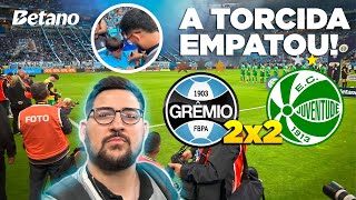 GRÊMIO 2 x 2 JUVENTUDE  A TORCIDA FEZ SUA PARTE VLOG NA ARENA [upl. by Reivaj]