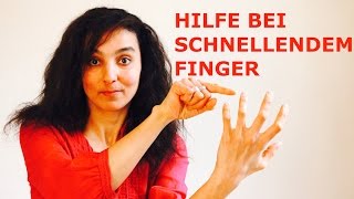 Schnappfinger  Schnellender Finger  bei Musikern 🎻 5 wichtige Tipps [upl. by Atwekk]