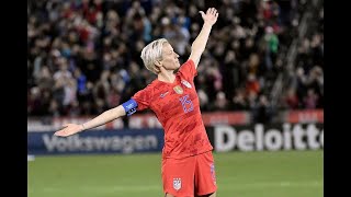 Megan Rapinoe  Crazy Goals for USWNT [upl. by Dlaniger]