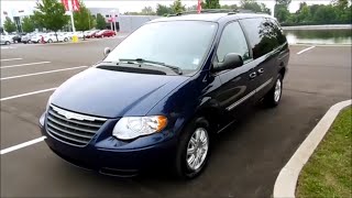 2005 Chrysler Town and Country Touring 38 V6 Start Up and Full Tour [upl. by Shayla]