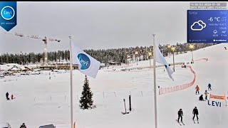 Livecam4k  levi zero point finland  Finland zero point cam view [upl. by Ginsberg]