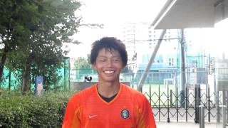 明治大学体育会サッカー部 2012年度ルーキー特集 瀬川祐輔 [upl. by Yelnoc909]