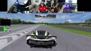 RACEROOM VR PICO 4 Volante t818 direct drive RACEROOMERS online em vr Campeonato Circuito Europa [upl. by Akvir302]