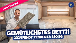 TOLL😍 2024 Fendt Tendenza 550 SG  Caravan  Test amp Kaufberatung  Camperland Bong [upl. by Poole400]