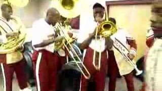 Bethune Cookman Wildcats Playin around in bandroom [upl. by Nylitsirk]