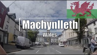 🏴󠁧󠁢󠁷󠁬󠁳󠁿 Machynlleth town ride Wales [upl. by Eta]