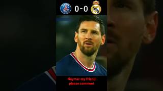 PSG VS Real Madrid best matchneymar messi football [upl. by Adnahsed457]