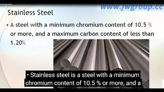 Stainless steel material introduction [upl. by Rosabel612]