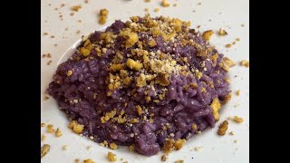 Risotto al Cavolo Viola e tofu Cremoso e Veloce [upl. by Llerraj]