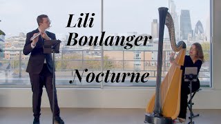 Lili Boulanger  Nocturne  Harp and Flute Arrangement [upl. by Dagnah]