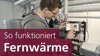 Umweltschonend amp günstig heizen So funktioniert die Fernwärmeversorgung in Nürnberg [upl. by Airotel]