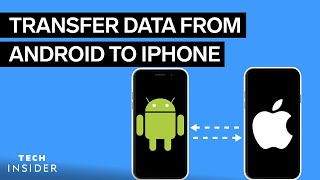 How To Transfer Contacts From Android To iPhone  Tech Insider [upl. by Assetan]