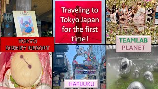 Japan Travel Episode4 DisneyResort Harajuku and Team Lab Planets [upl. by Mosley]