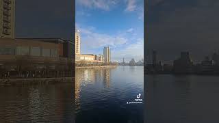 Media City Salford Lowry Bridge Docks Quays [upl. by Weir]